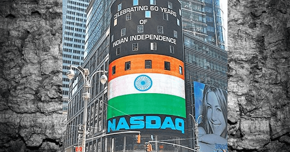 Indians trade on NASDAQ