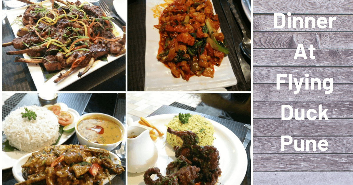 Dinner at Flying Duck Pune